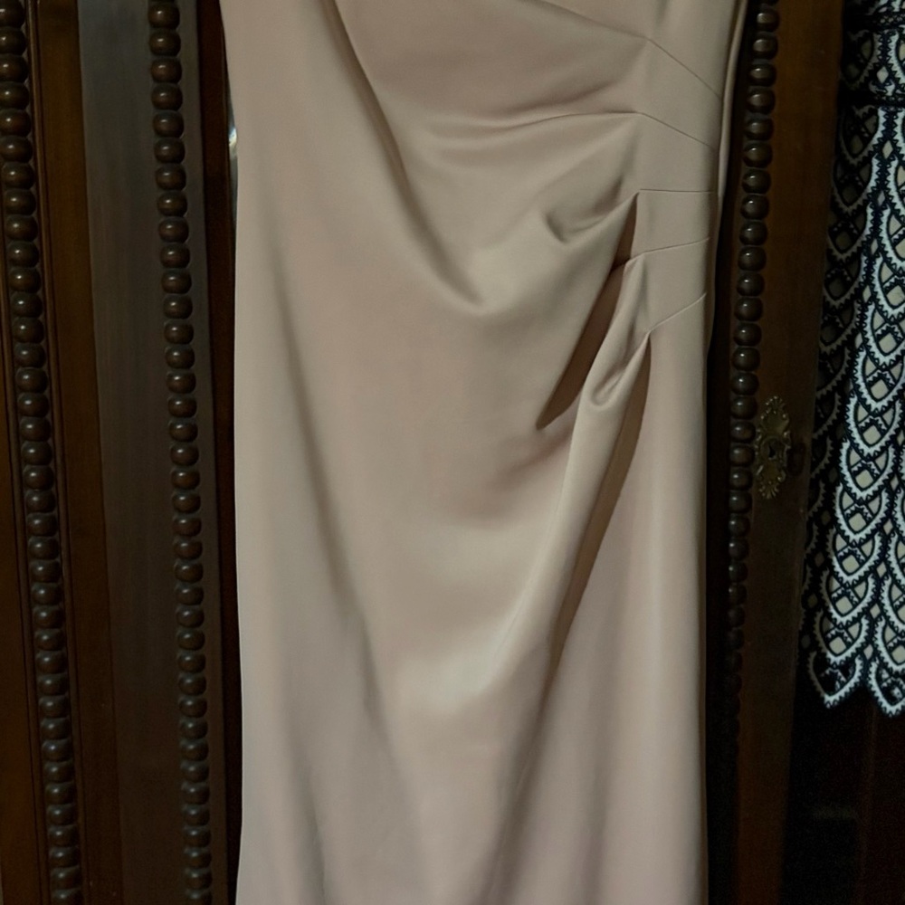 Xscape Blush Pink Wedding Dress